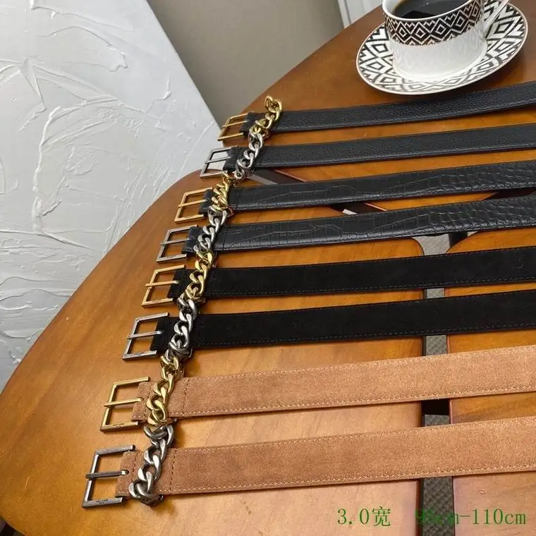 YSL Belt 30mmX95-110CM 7D06